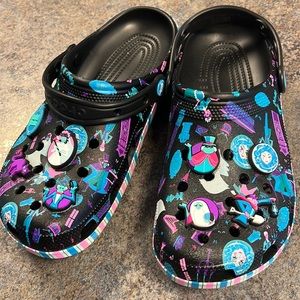 New Haunted Mansion Crocs Sz M8 W10
